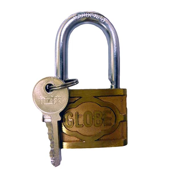 CANDADO GLOBE 202 DORADO 25MM hl202
