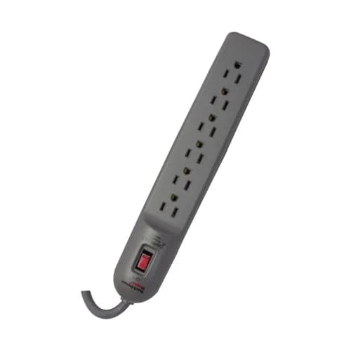 REGLETA 6 SALIDA 15A 125v 555joulesPS6 LEGRAND 121190 electrica