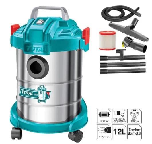 ASPIRADORA ELECTRICA TOTAL 800W 12LT UTVC14122 049405
