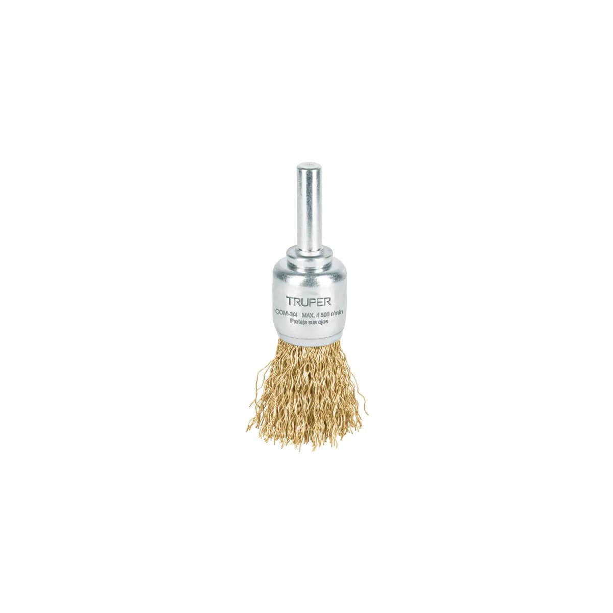 Cepillo Copa 3/4pulg Alambre Grueso TRUPER p/Taladro COM-3/4 11593
