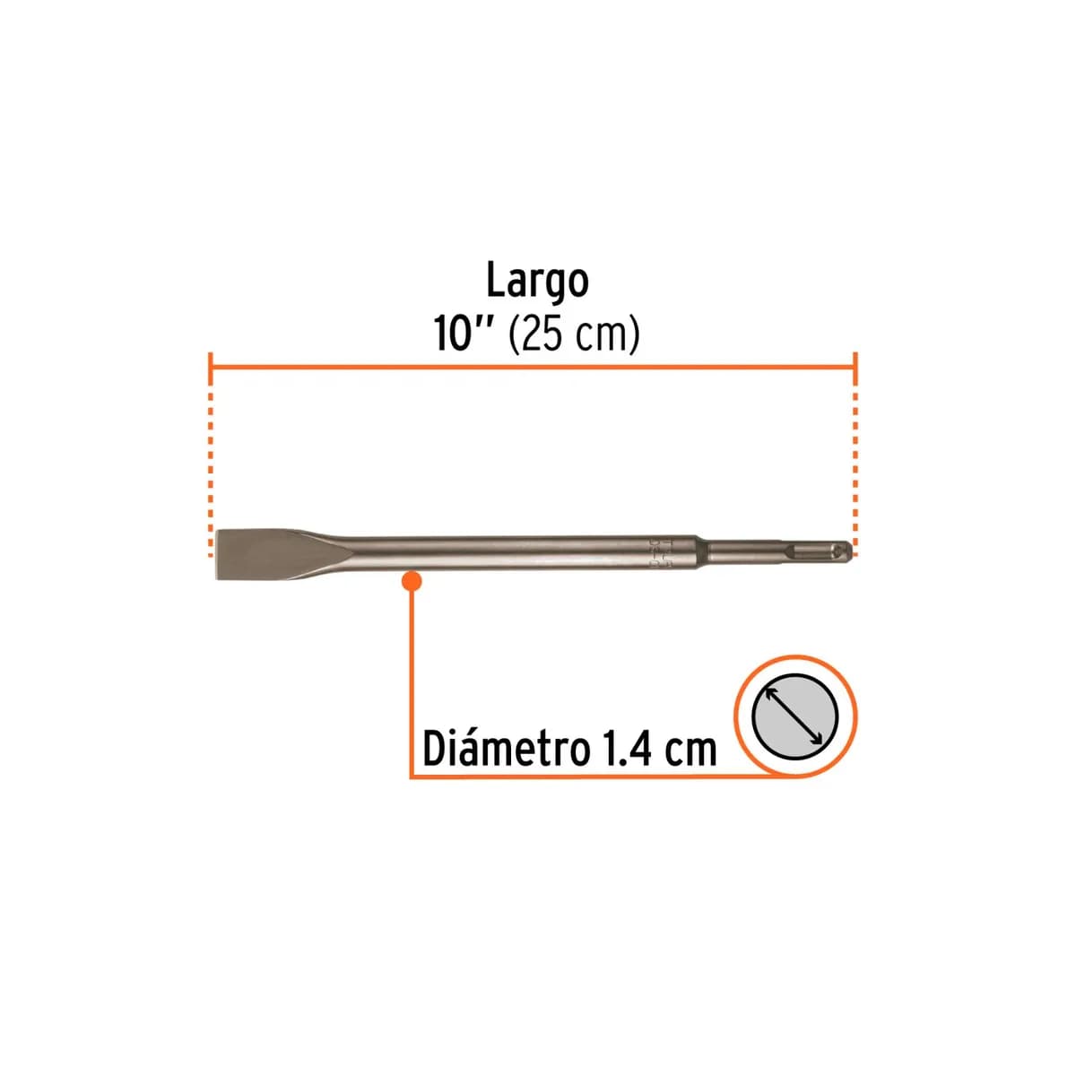 BARRENA CINCEL PLANO 3/4 TRUPER SDS-C1 12096