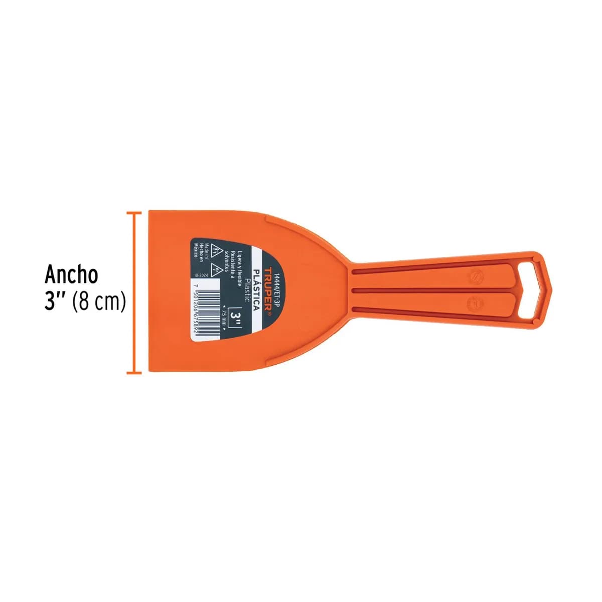 ESPATULA PLASTICA TRUPER 3 ET-3P 14444