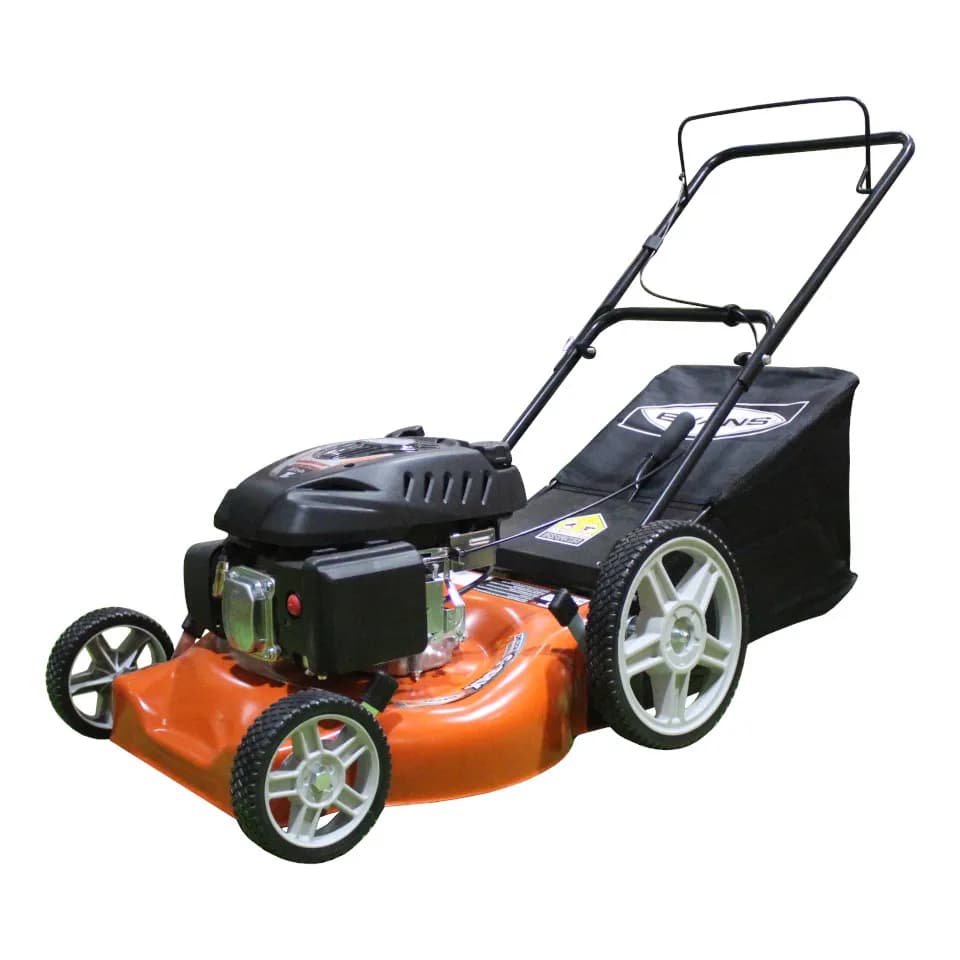 Cortagrama EVANS 20 pulg 5hp 139cc bolsa 5 posiciones rueda 7x12