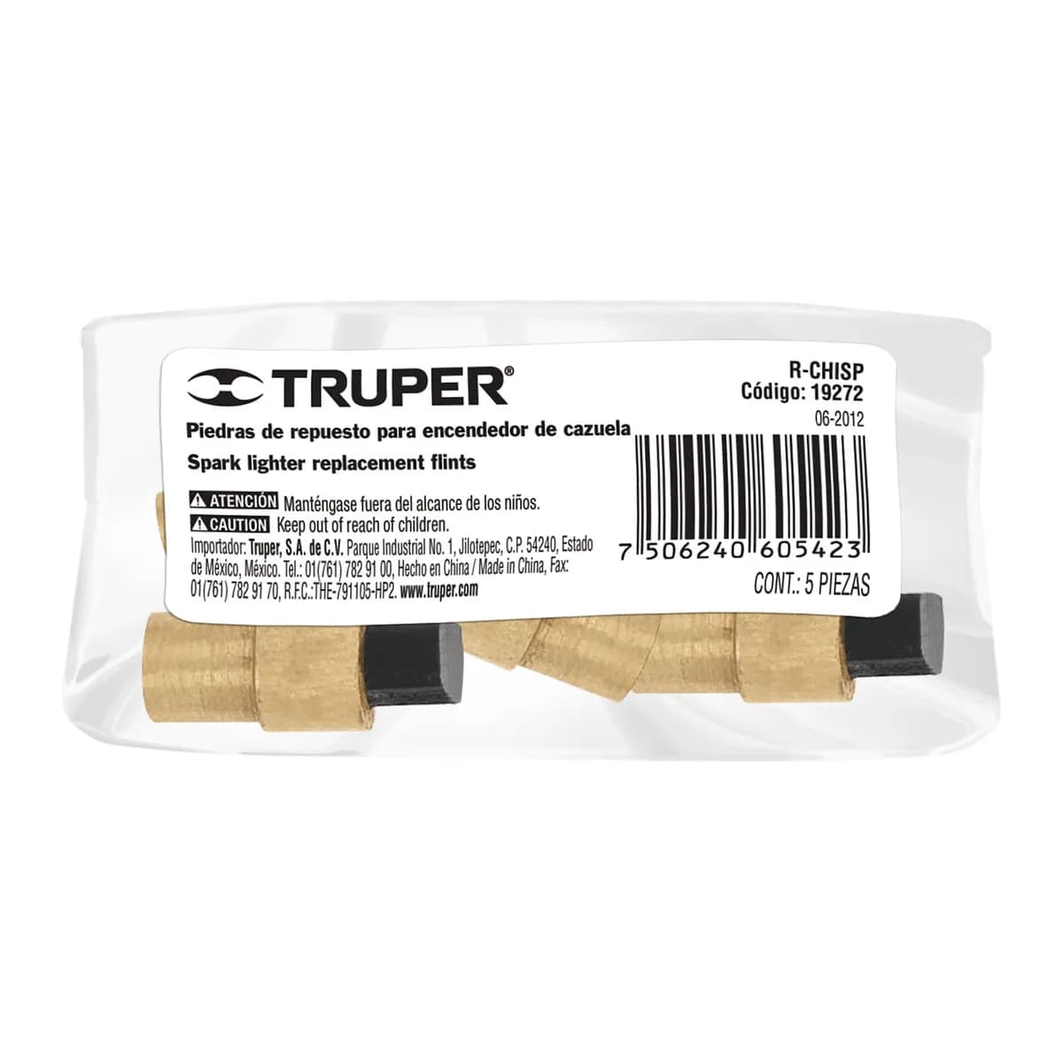 Piedras chispero TRUPER 5/1 r-chisp 19272