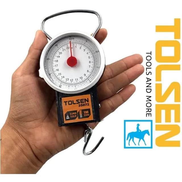 BALANZA COLGANTE TOLSEN 50LBS/22KGS 35072 49284