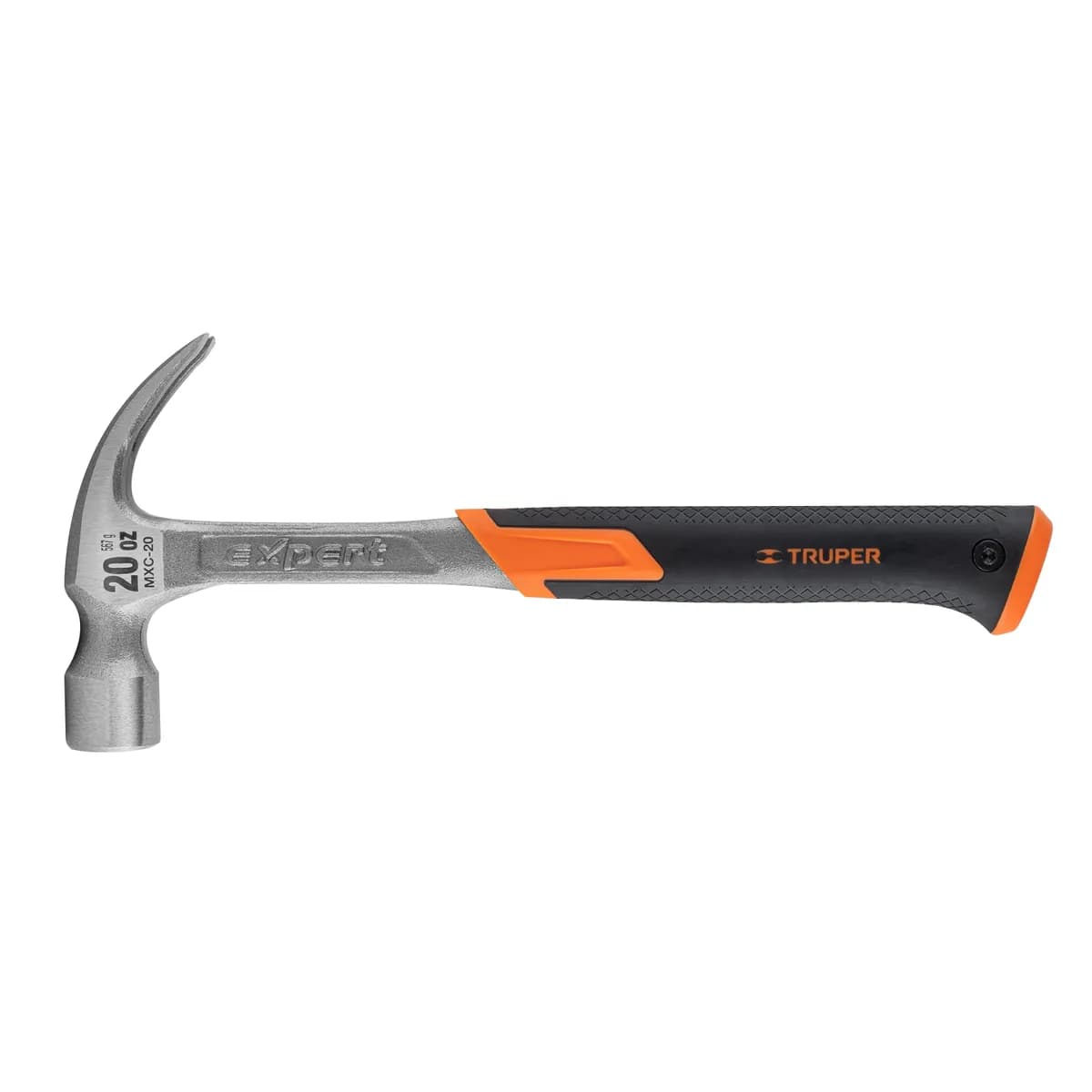 Martillo CARP 20onz hierro UÑA CURVA TRUPER MXC-20 CUÑA CURVA forjado 16820