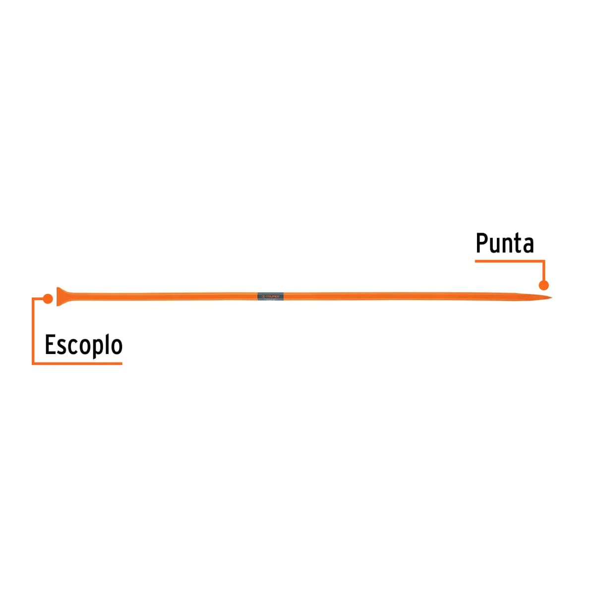 BARRETA DE PUNTA TRUPER 1X 1.75M BAP-175x 10762