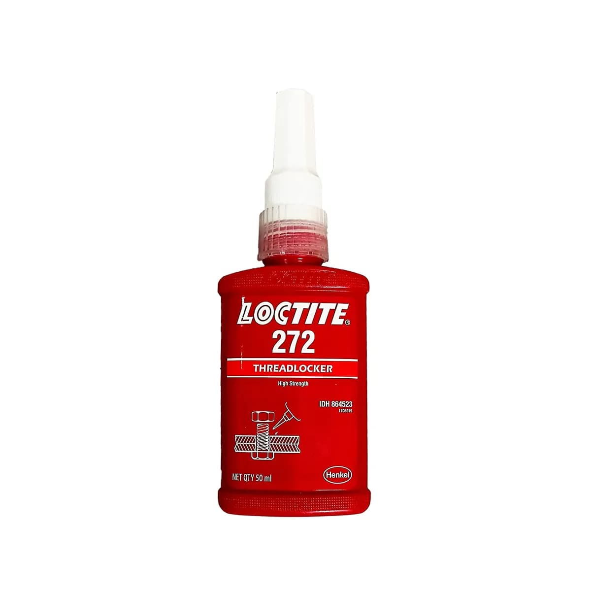 Loctite 272 - botella de 50 ml Fijador de roscas de alta temperatura, alta resistencia