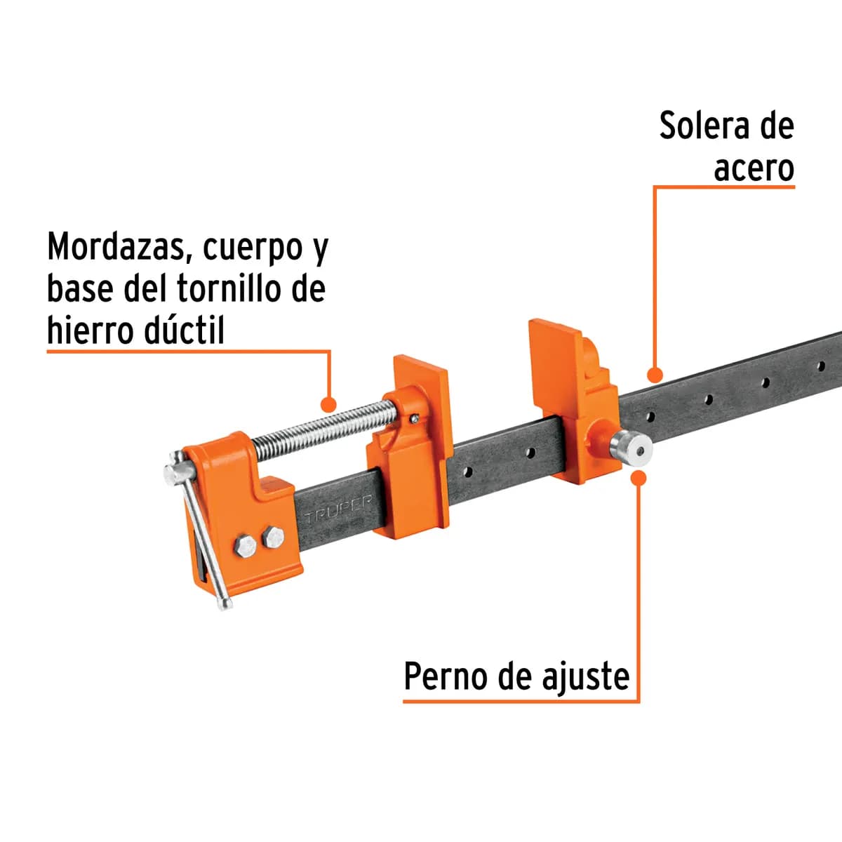 PRENSA P/EBANISTA TRUPER 5 S-5 17738