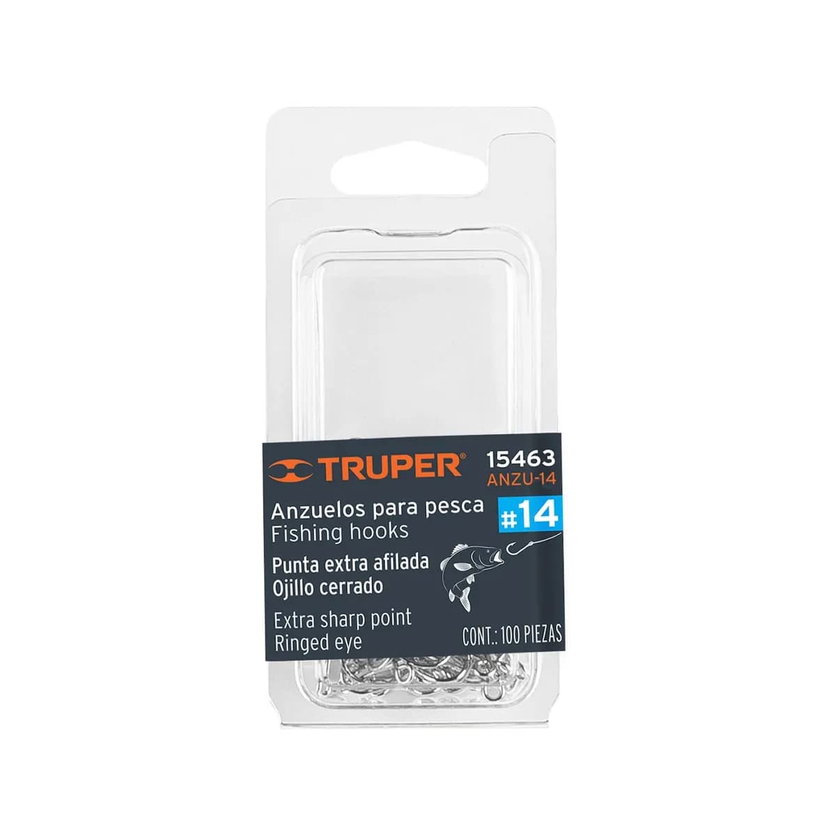 Unidad Anzuelos #14 P/PESCA TRUPER 15463