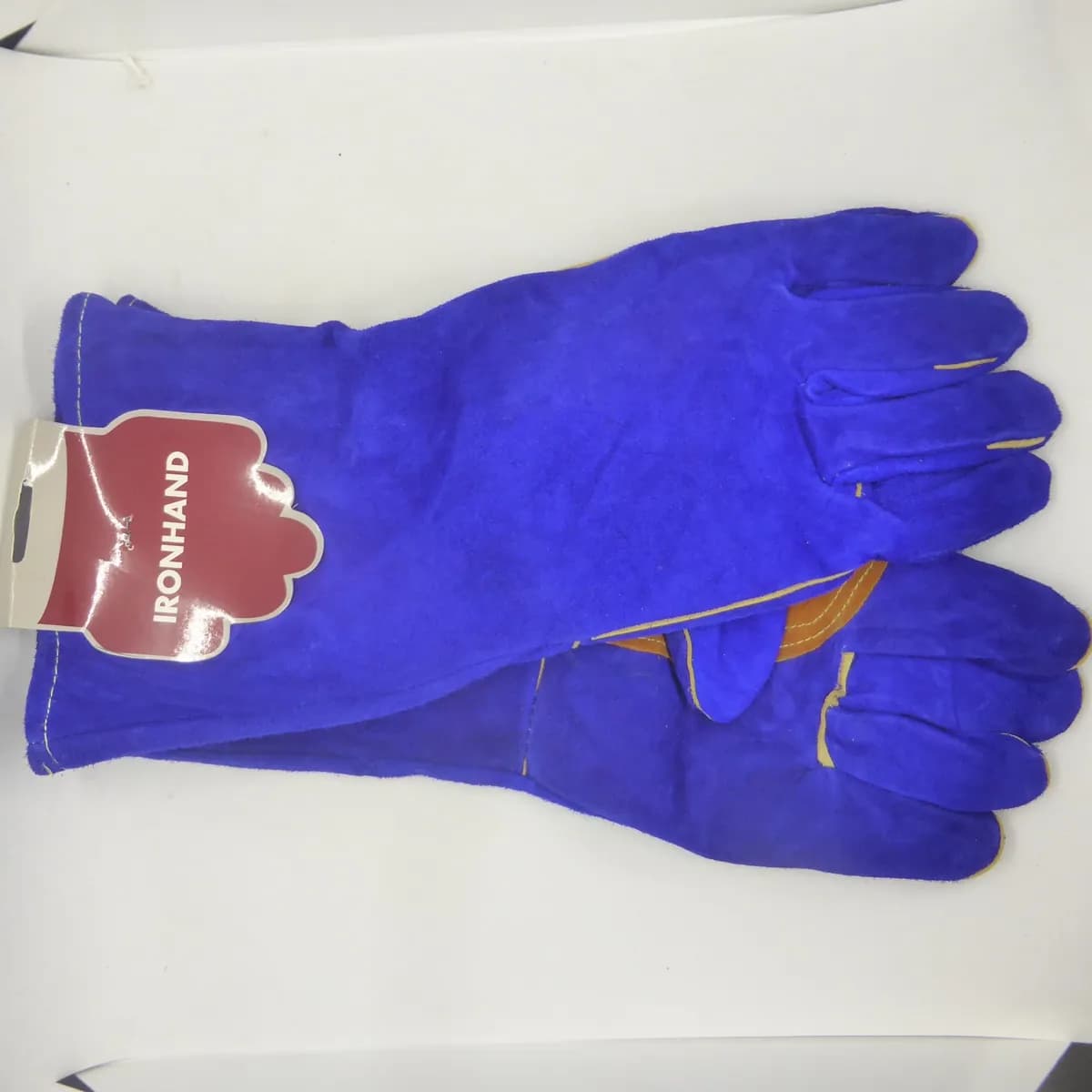 GUANTE SOLDAR AZUL 14pulg IRONHAND RY-5005-14 86000827