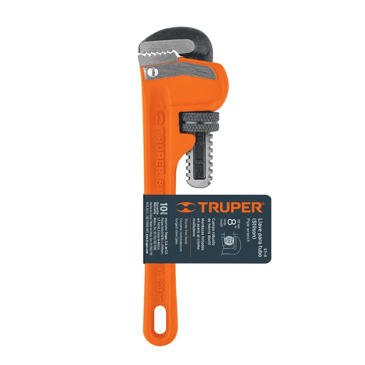 Llave Tilson 8 TRUPER sti-8 15835