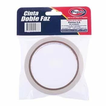CINTA PEGAFAN DOBLE FAZ 1/2X11YD