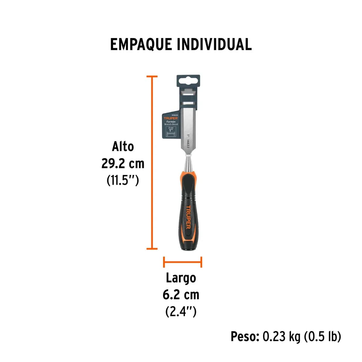 FORMON 1pulg P/MADERA TRUPER FT-1" 14633