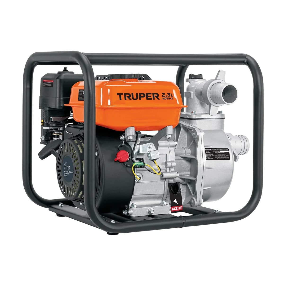 MOTOBOMBA TRUPER 7HP 2" motb-2 17116 500 L/min 5219w