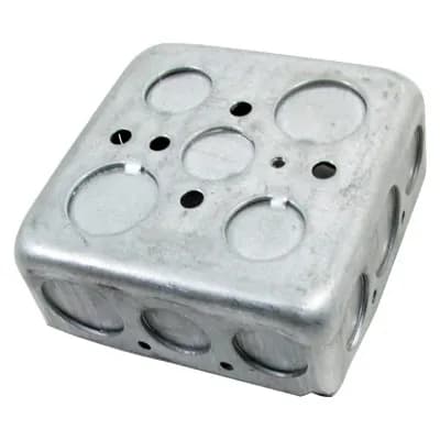 CAJA 4x4 1/2x3/4 REGISTRO METAL USA ENERGY PRO/TOPAZ
