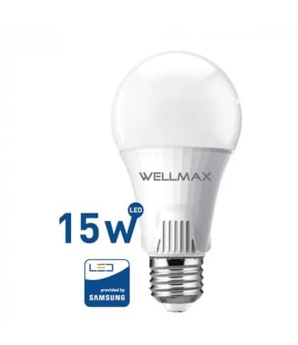 Bombillo led WELLMAX 15W E-27 110V/240V L/BLANCA
