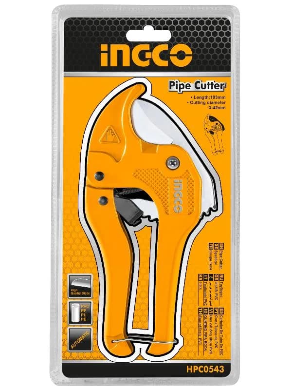 TIJERA INGCO CORTA TUBO PVC 3MM A 42MM HPC0543