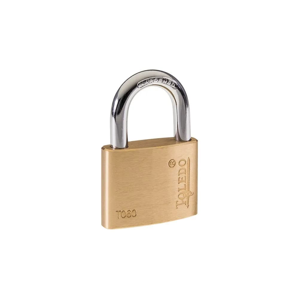CANDADO Amaestrado 12/1 TOLEDO BRASS PADLOCK T050-KA12