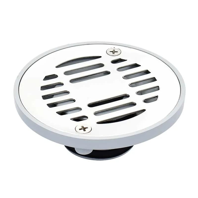 REJILLA DE PISO COFLEX INOX REDONDA PC-152 042693 plastica c/rejilla acero inox