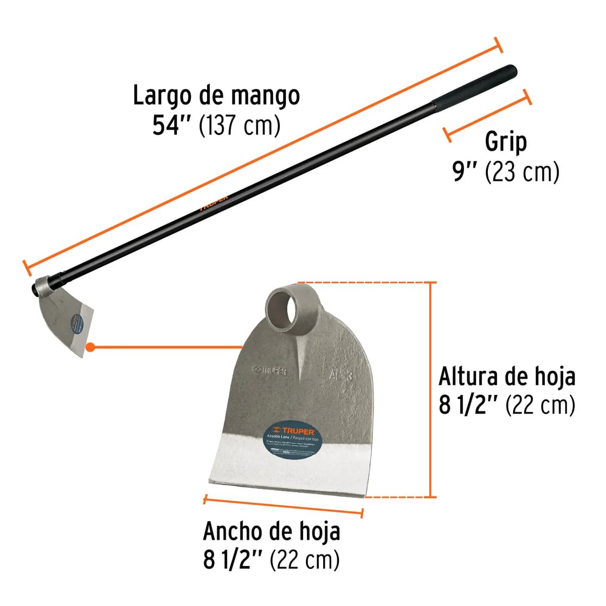 AZADA TRUPER #3 CON PALO AL-3M 10621