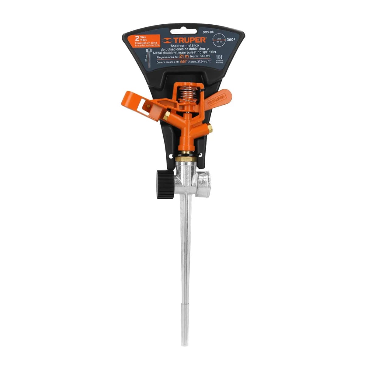 ASPERSOR TRUPER 2 VIAS DOS-11X 10330 DOS-11X METAL