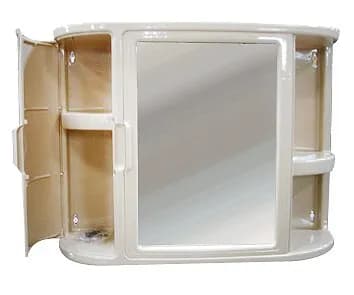 BOTIQUIN BANO C/ESPEJO CREMA RIMAX