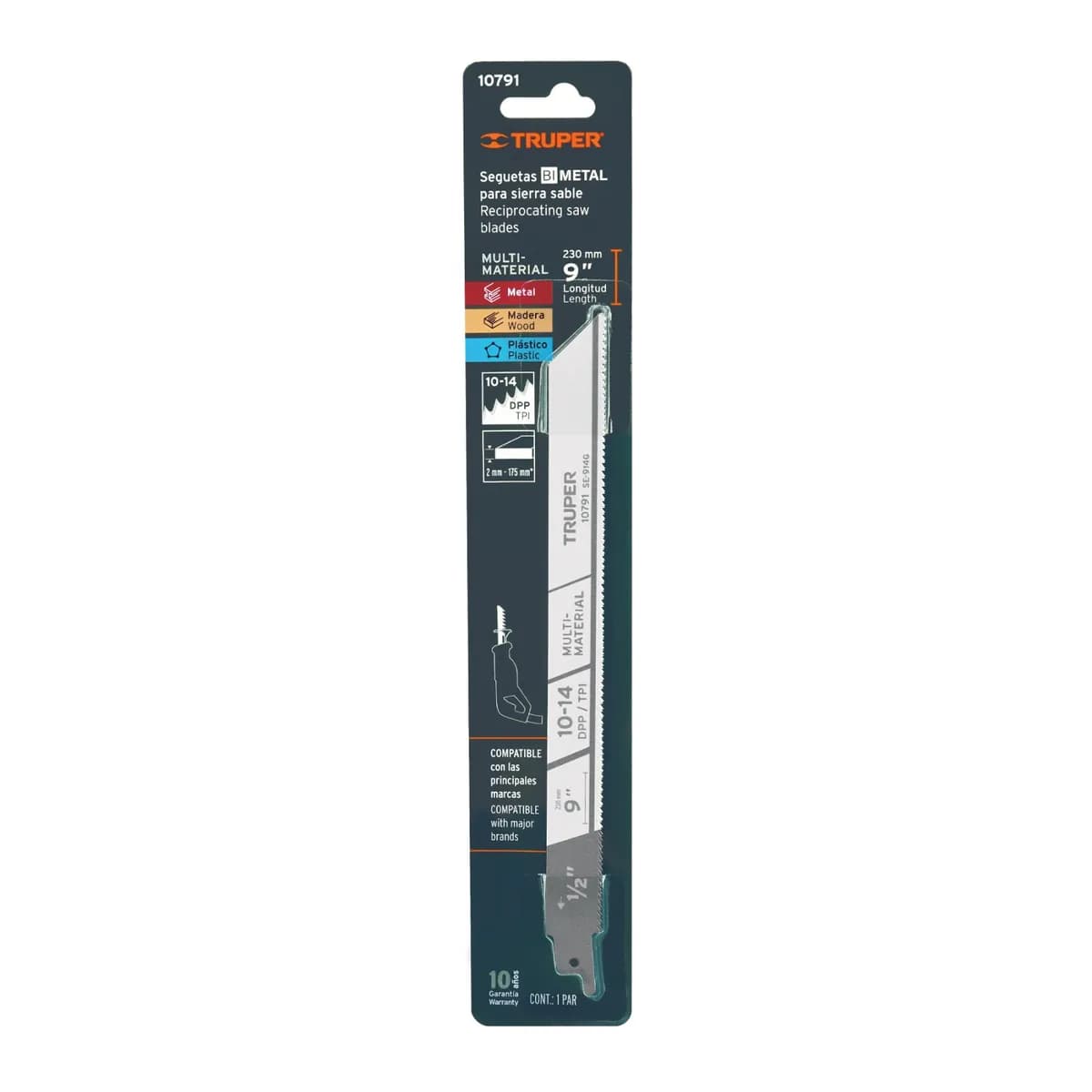 SEGUETA PARA SIERRA TRUPER 9PULG 2/1 SE-914G 10791