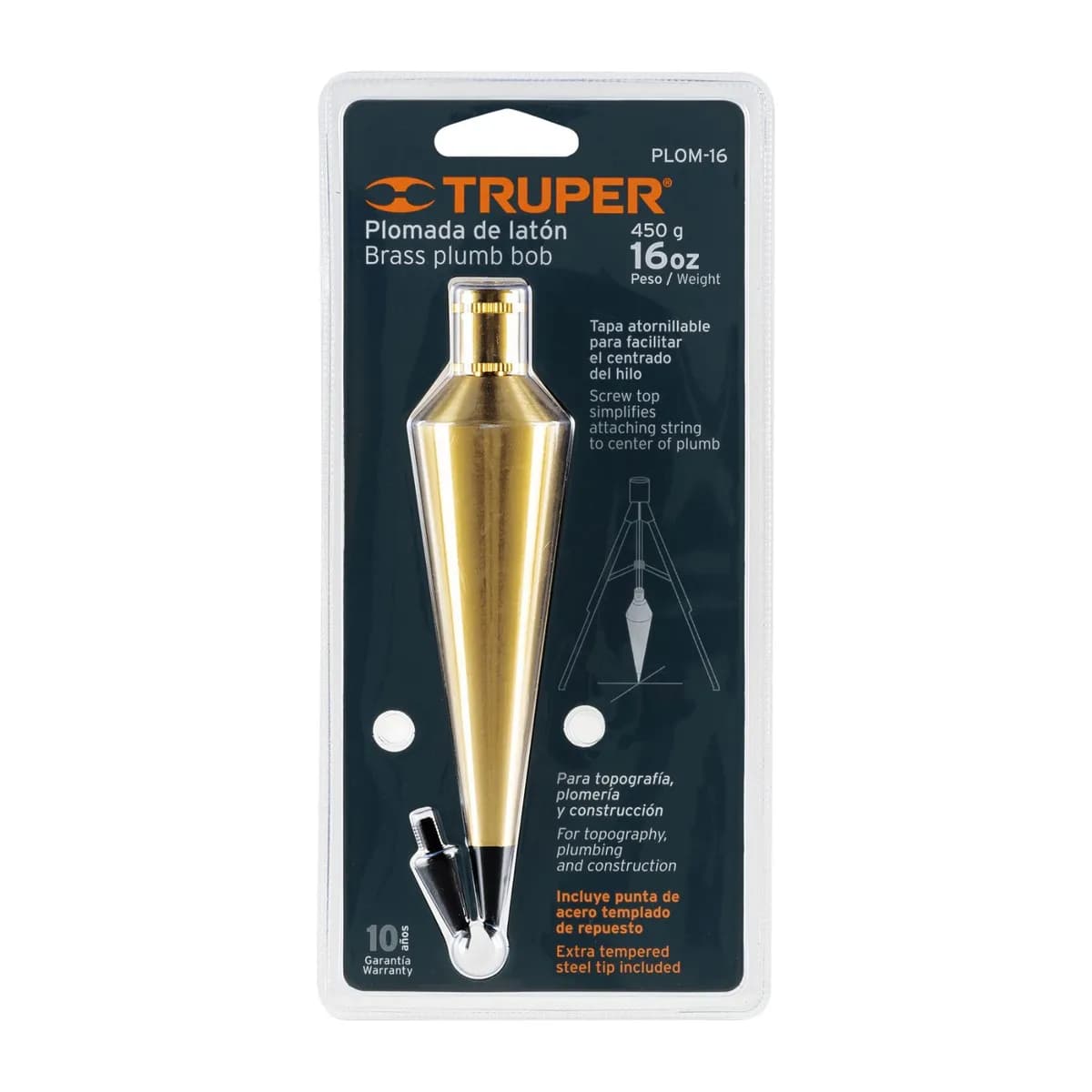 PLOMADA TRUPER PLOM-16 16OZ 17072