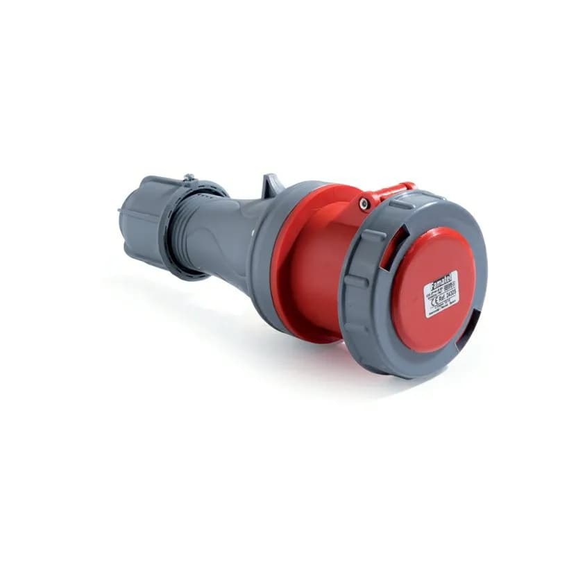 TOMA CORRIENTE AEREO 3P+T 63AMP-440v IP67 6 hora Famatel 24304