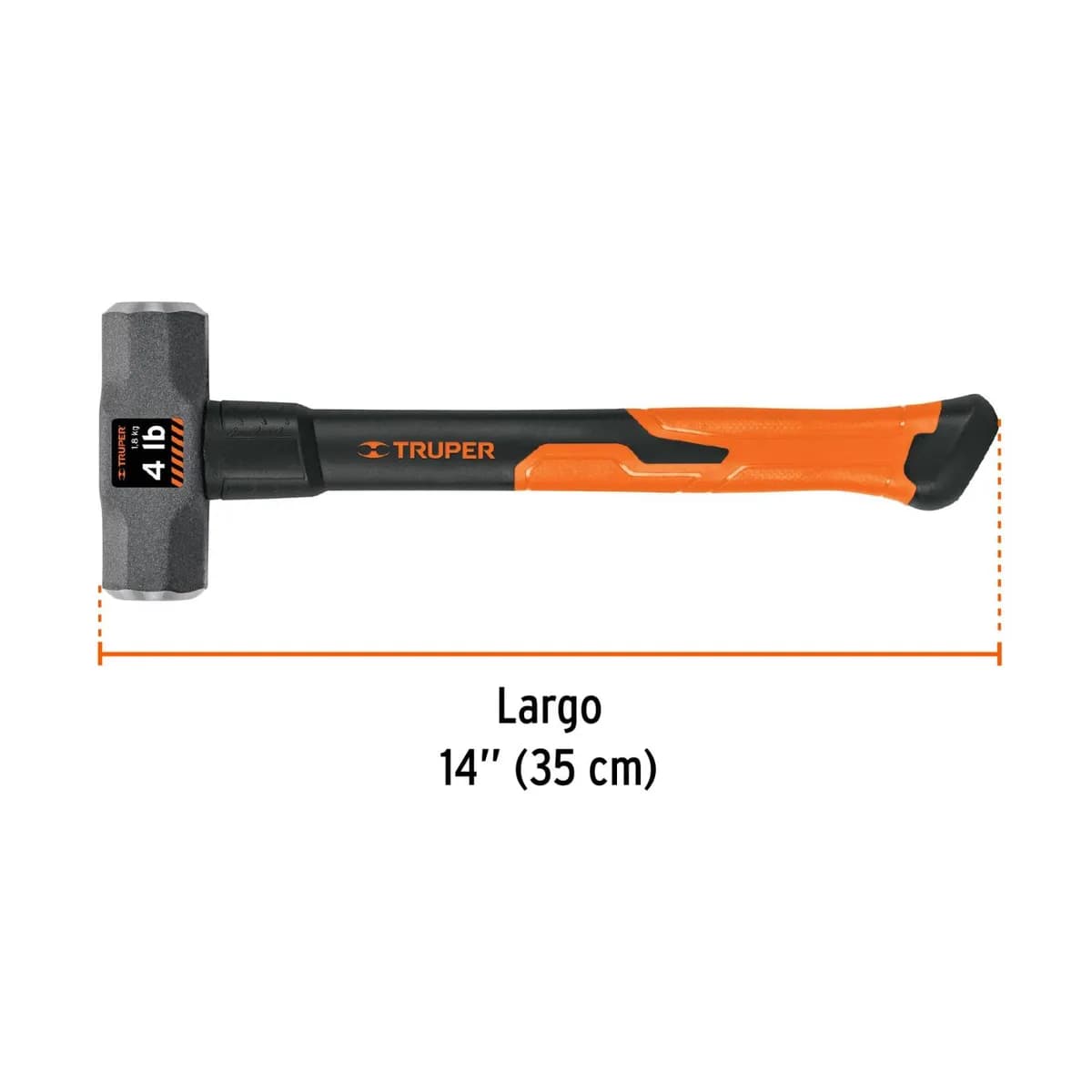 MASETA TRUPER 4LIBS FIBRA MD-4F 16536