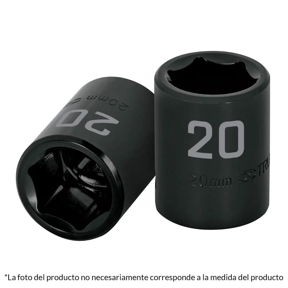 CUBO IMPACTO 12MM X 1/2 HEX TRUPER 12412 D-7412-M MECANICO