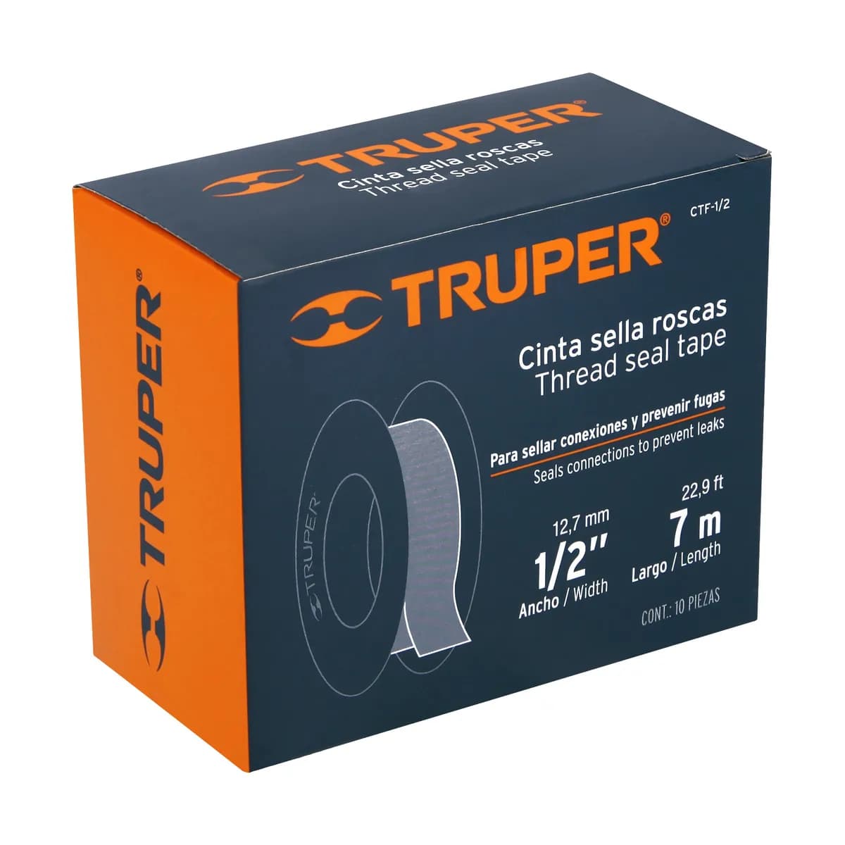 TEFLON TRUPER 1/2 X 7MTS CTF-1/2 12520 cinta