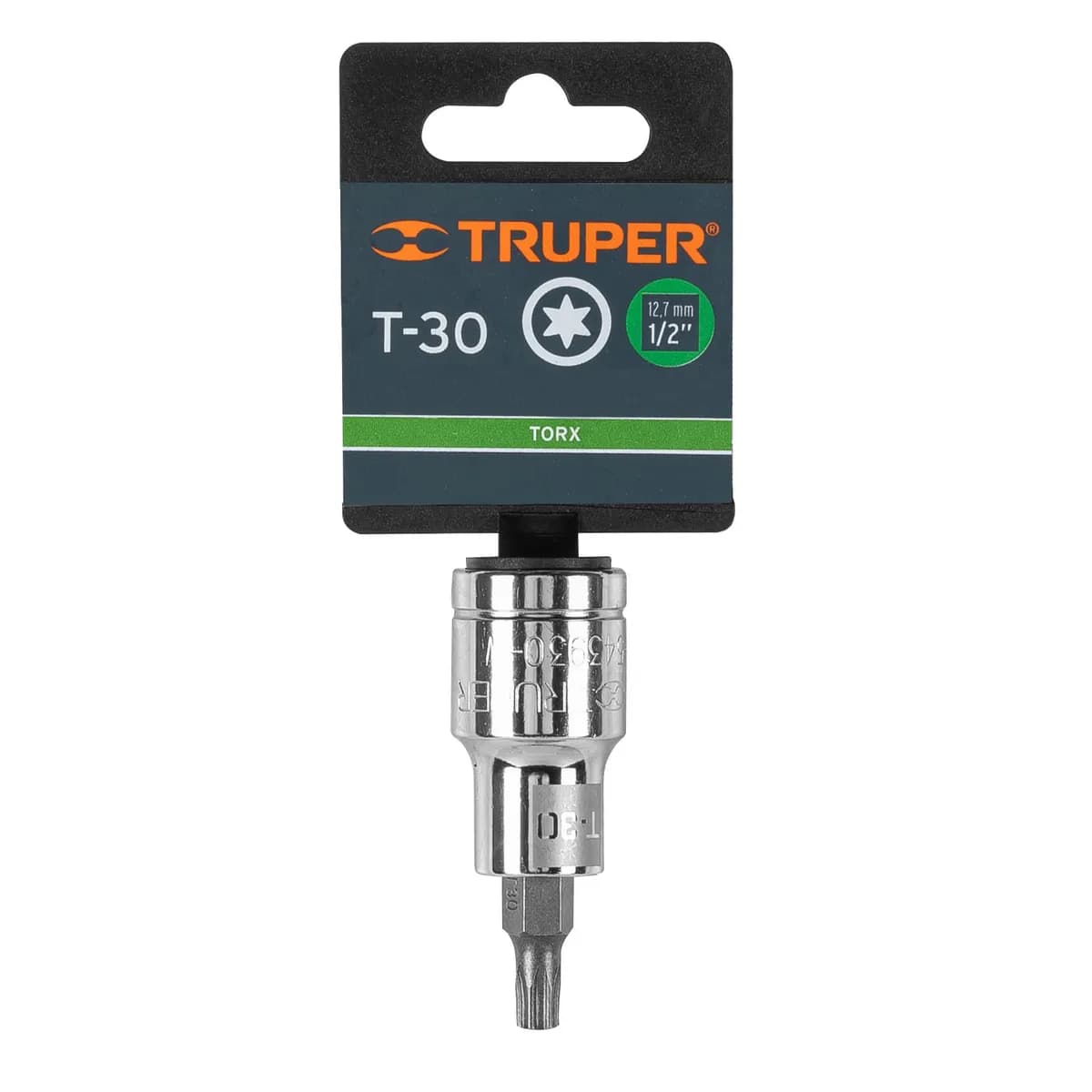 CUBO TORX T-30 X 1/2 TRUPER T30 D-543930-W 13436