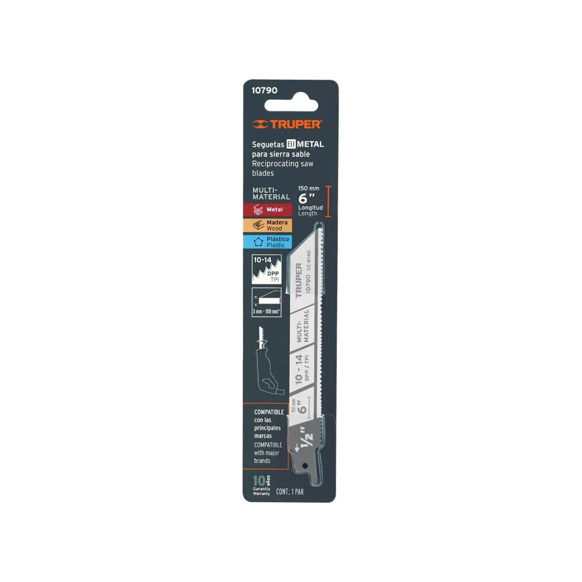 SERRUCHO TRUPER P/SIERRA 6" 2/1 SE-614G 10790