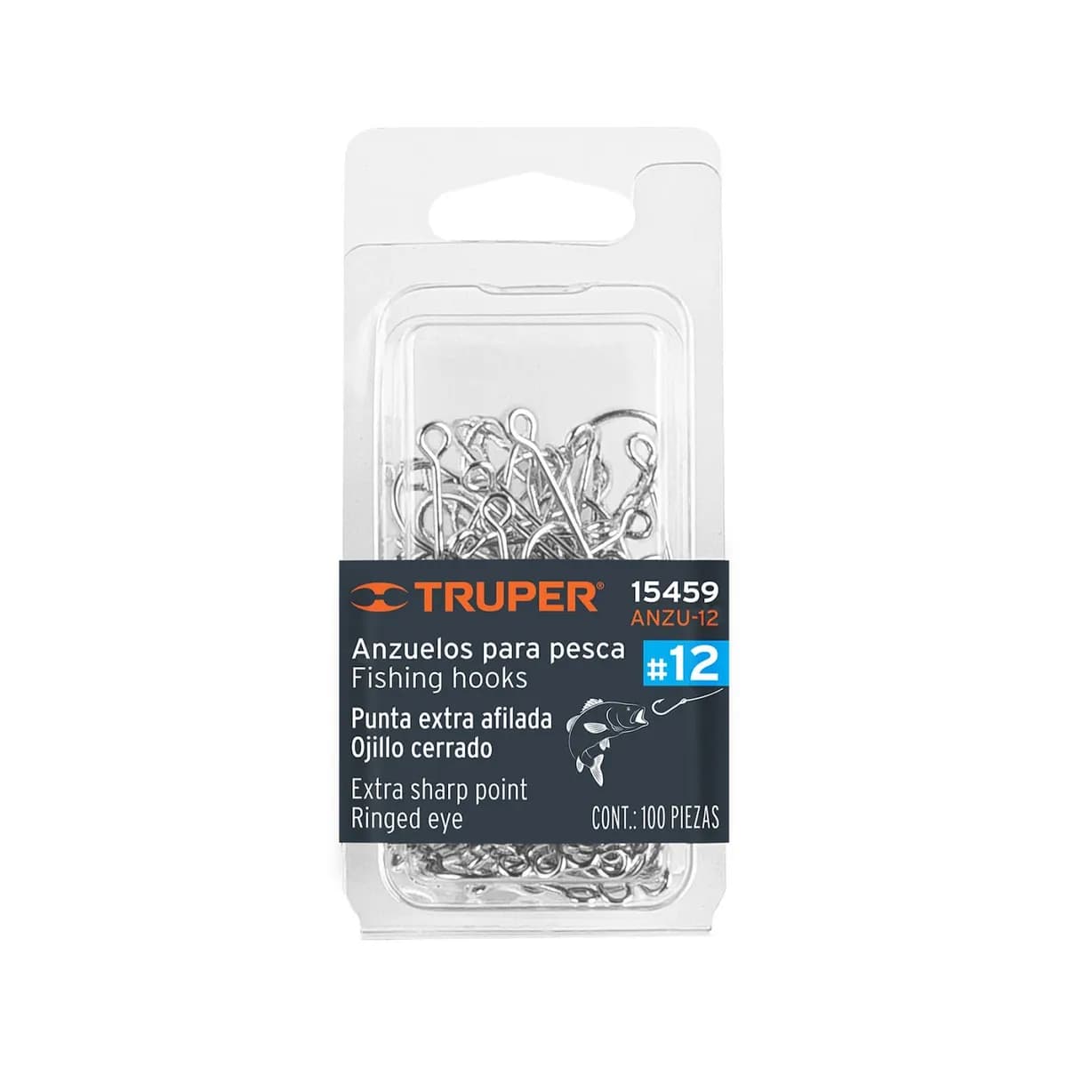 Unidad Anzuelos #12 P/PESCA TRUPER 15459