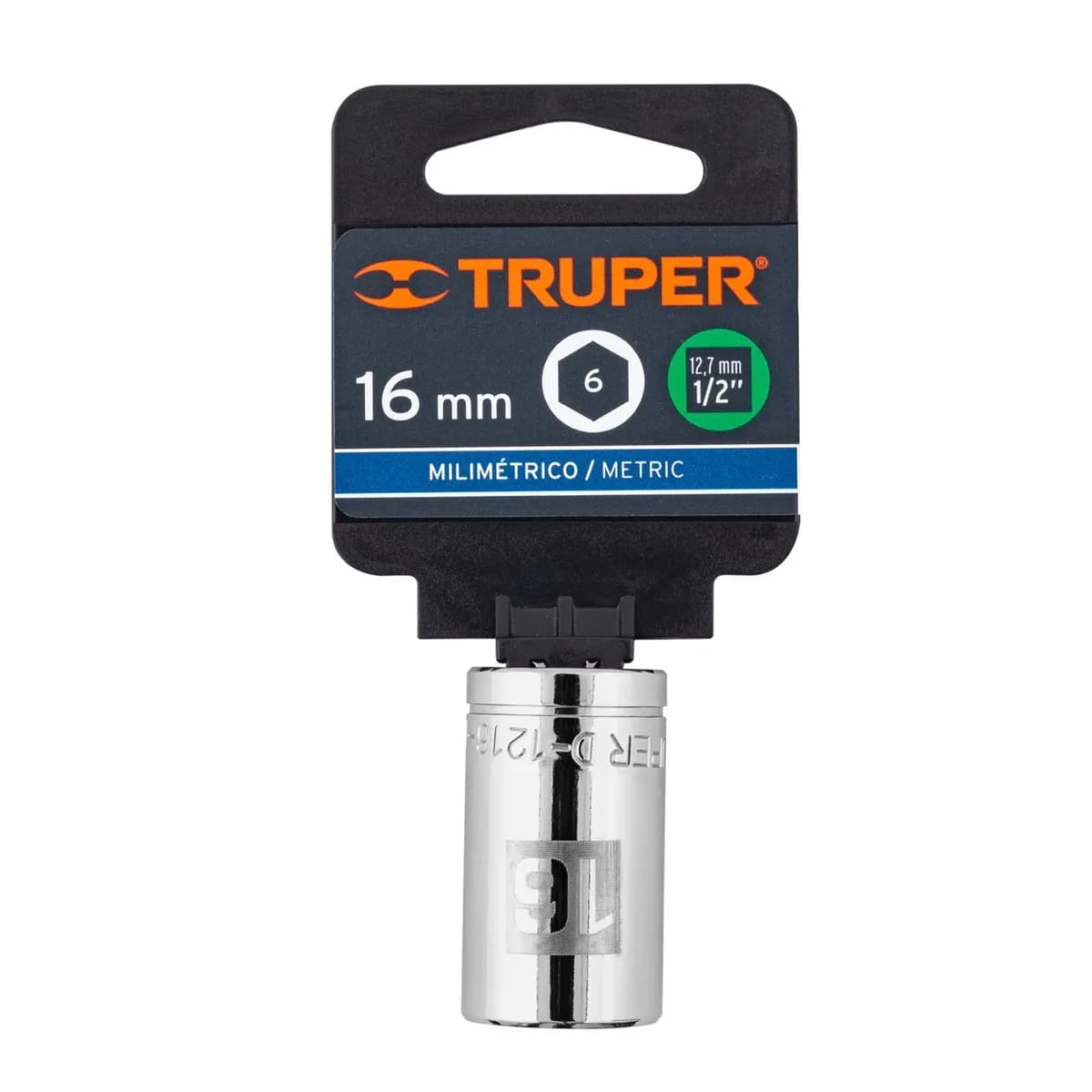 CUBO MECANICO TRUPER 16MM HEX D-5416-M 13266