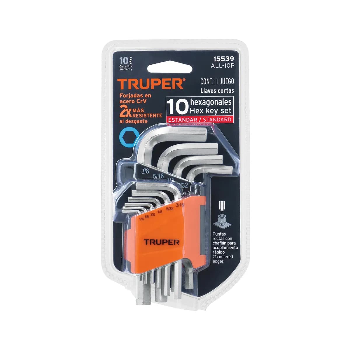 JUEGO LLAVE ALLEN TRUPER 10/1 PULG ALL10-p 15539