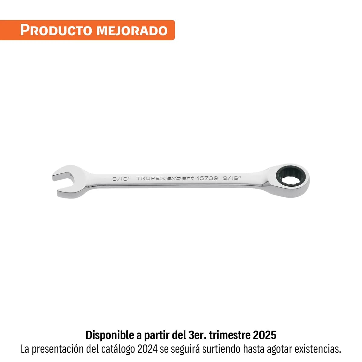 LLAVE COMBINADA 9/16 C/CHICHARRA TRUPER MATRACA LL-2018X 15739