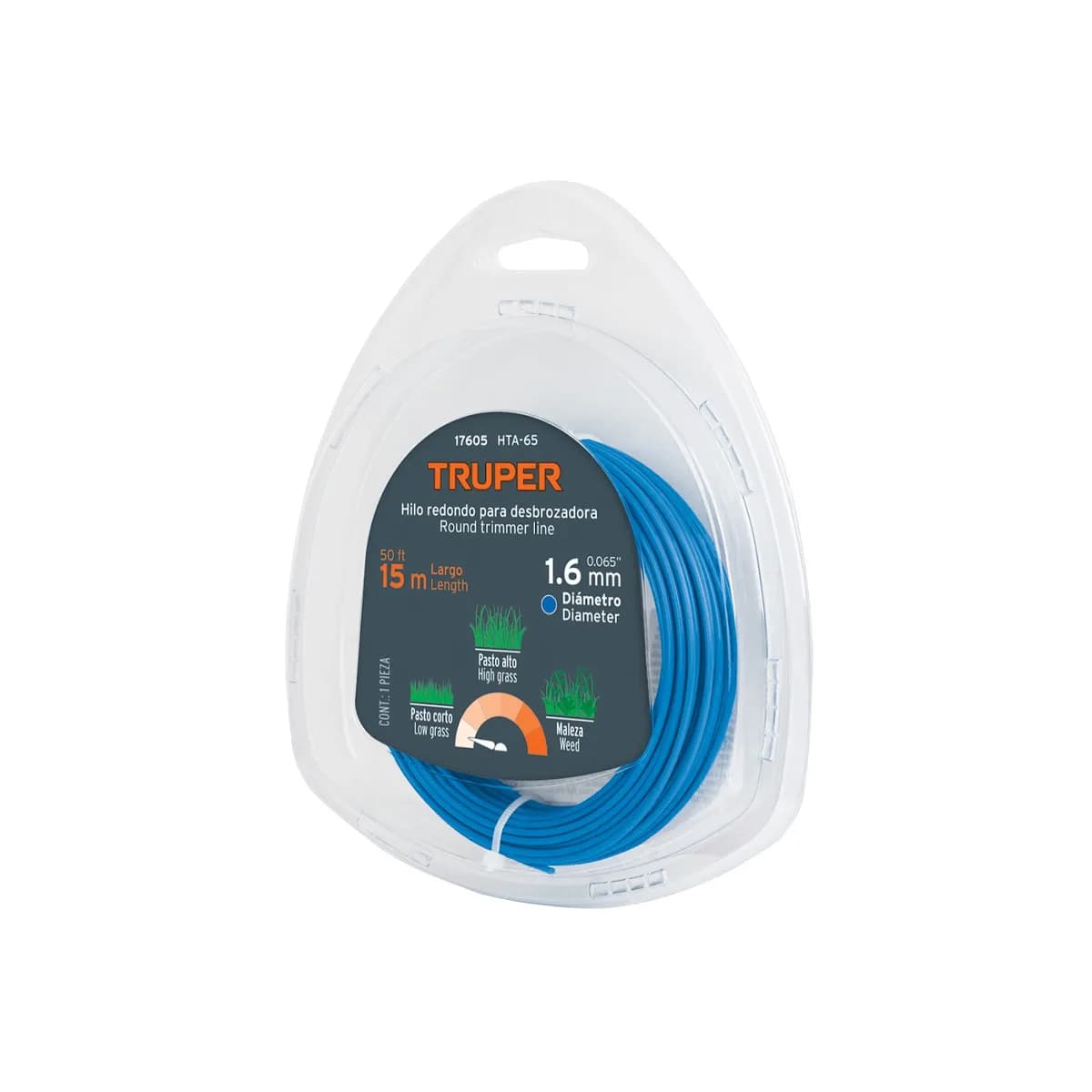 HILO P/PODADO TRUPER 1.65MM X 15M HTA-65 17605