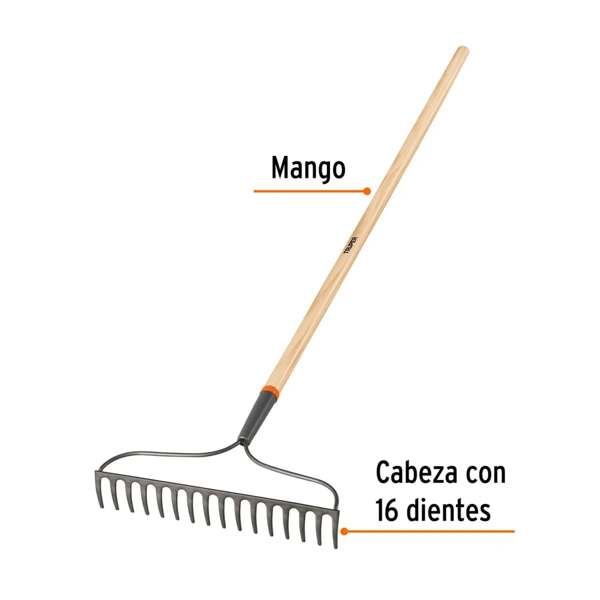 RASTRILLO P/JARDIN TRUPER R-16AM 17882