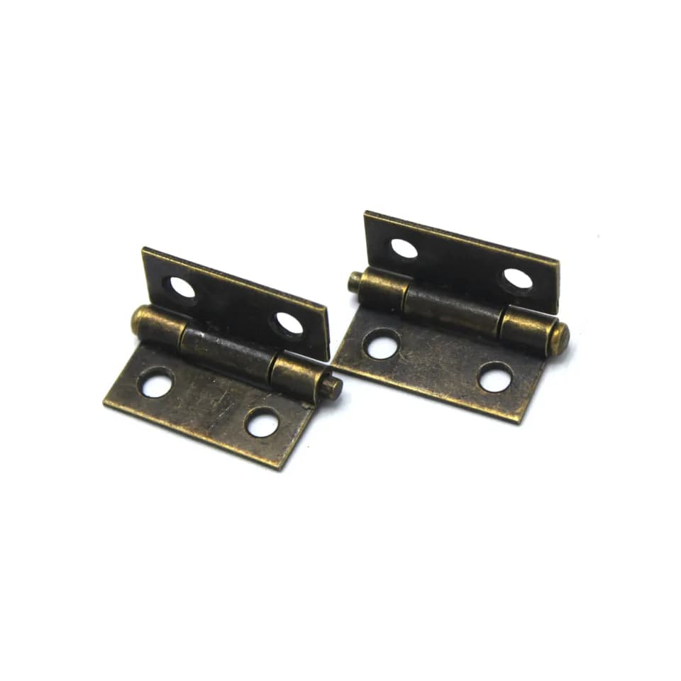 BISAGRA 1pulg BRONCE PAR 2/1 p/Muebles BEST VALUE F01M51 libro