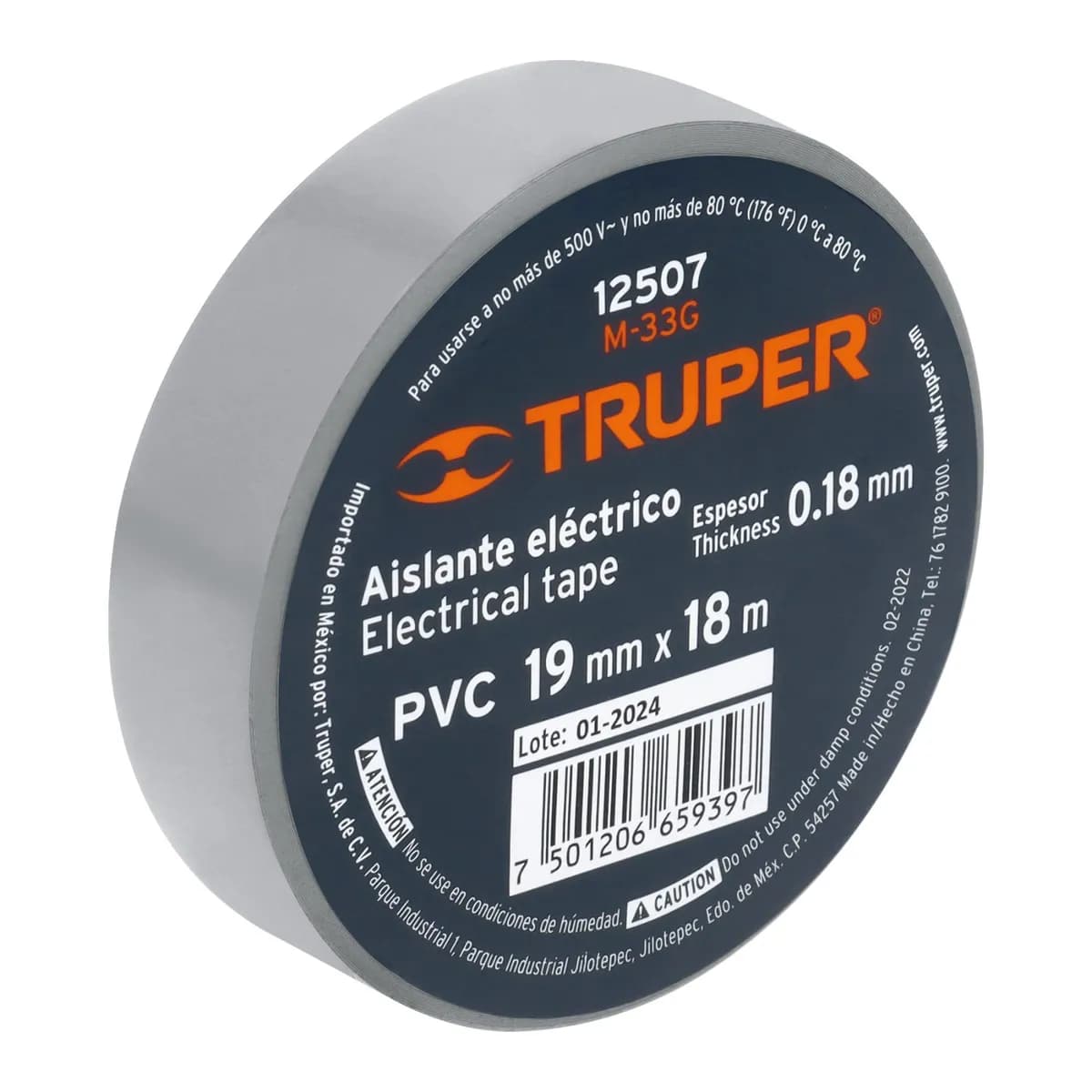 TAPE GRIS TRUPER M-33G 12507