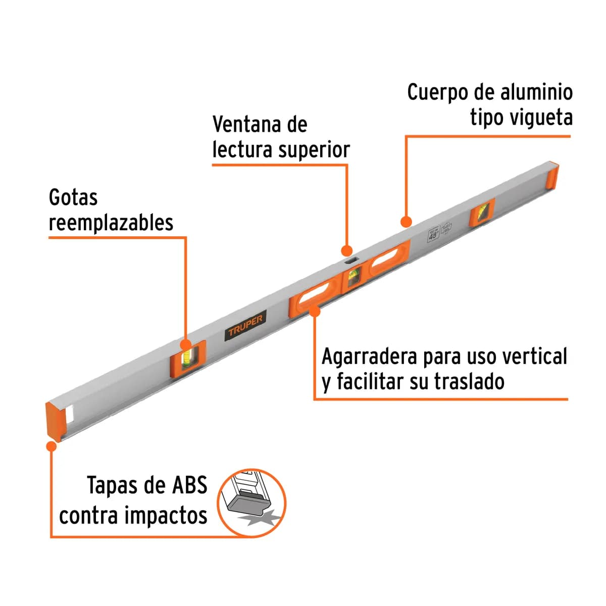 NIVEL TRUPER CLASICO 48" NP-48 17040