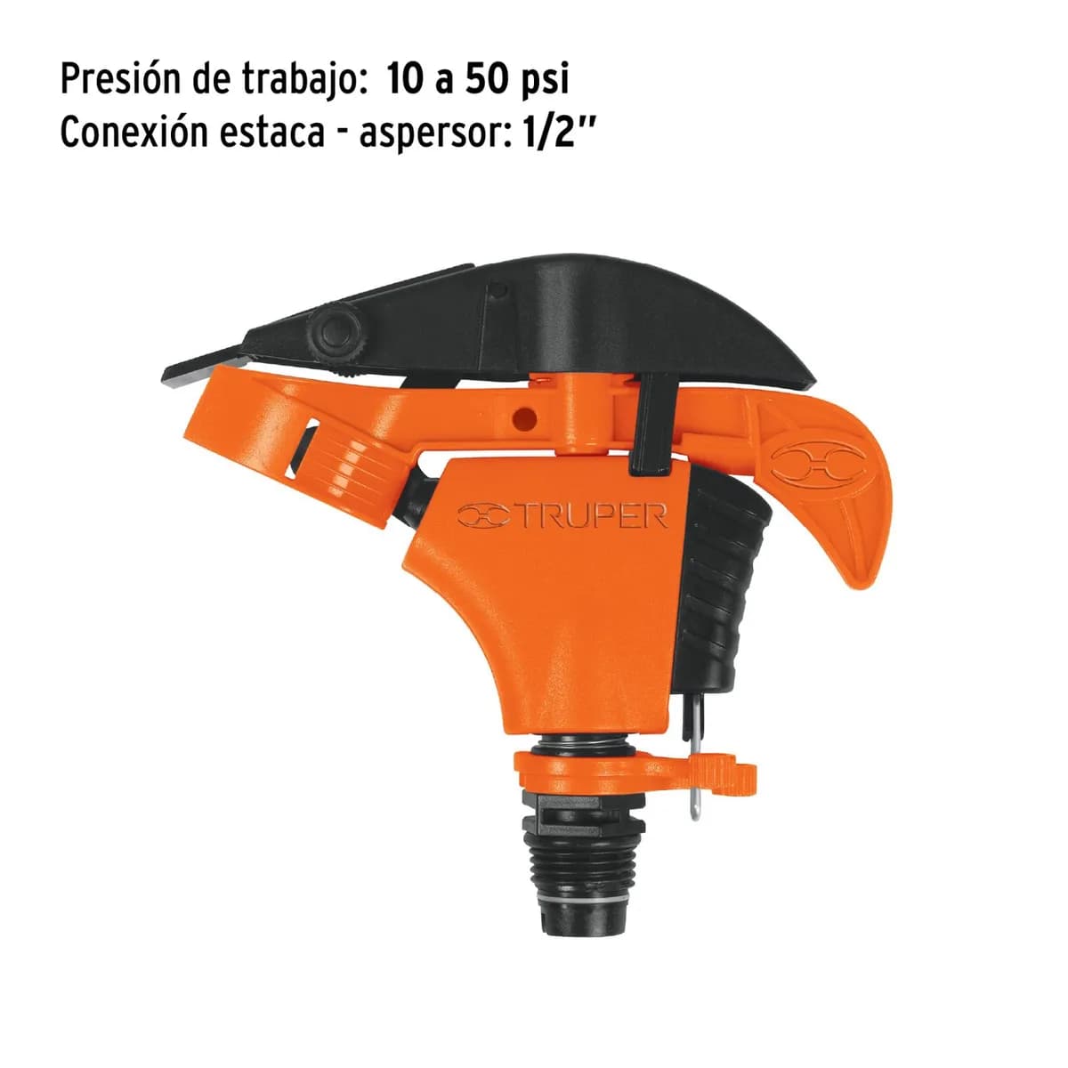 Cabeza ASPERSOR Plastico TRUPER ASP-P 10333
