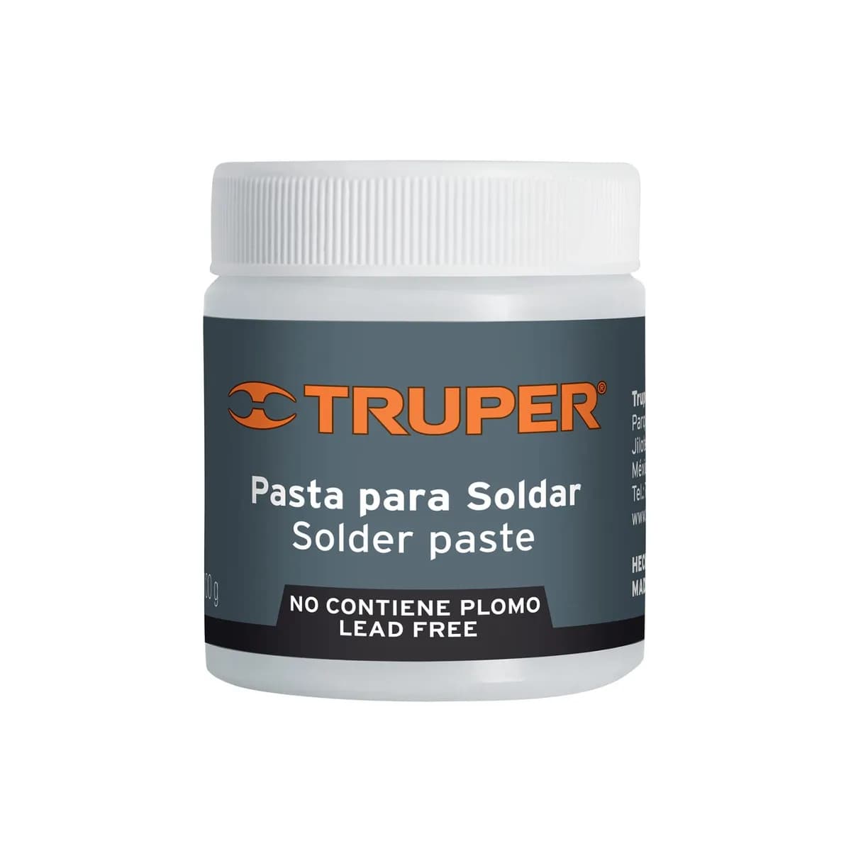 PASTA P/SOLDAR TRUPER 100GR PASO-100 19338