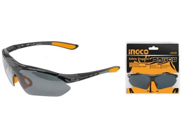 LENTE DE SEGURIDAD INGCO NEGRO HSG08 deportivo