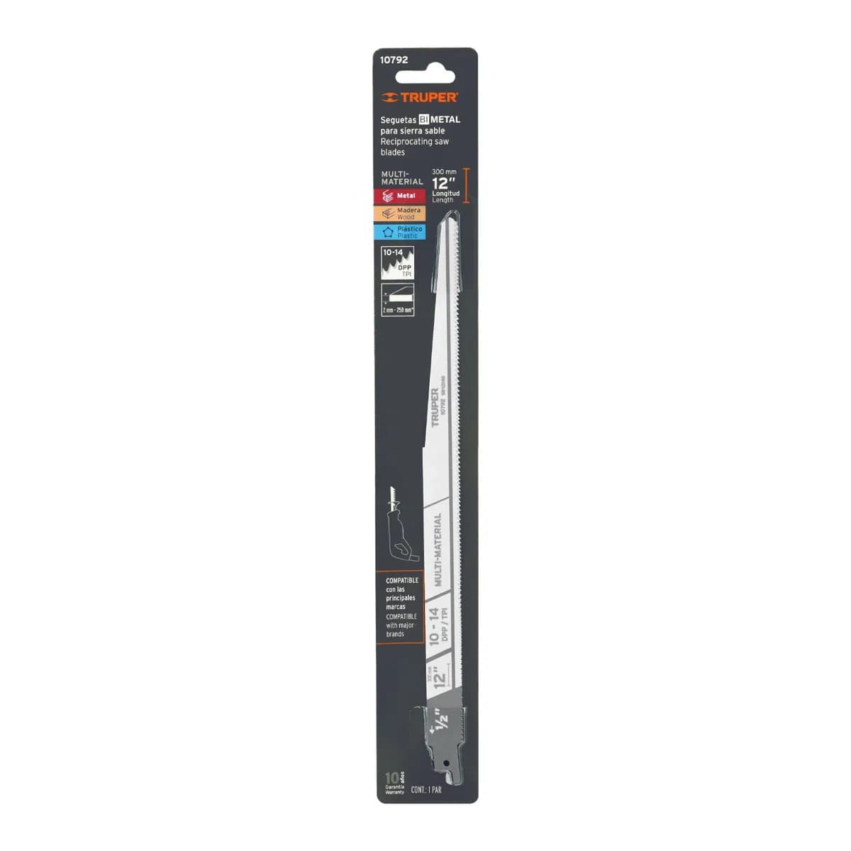 SEGUETA PARA SIERRA TRUPER 12PULG 2/1 SE-1214G 10792