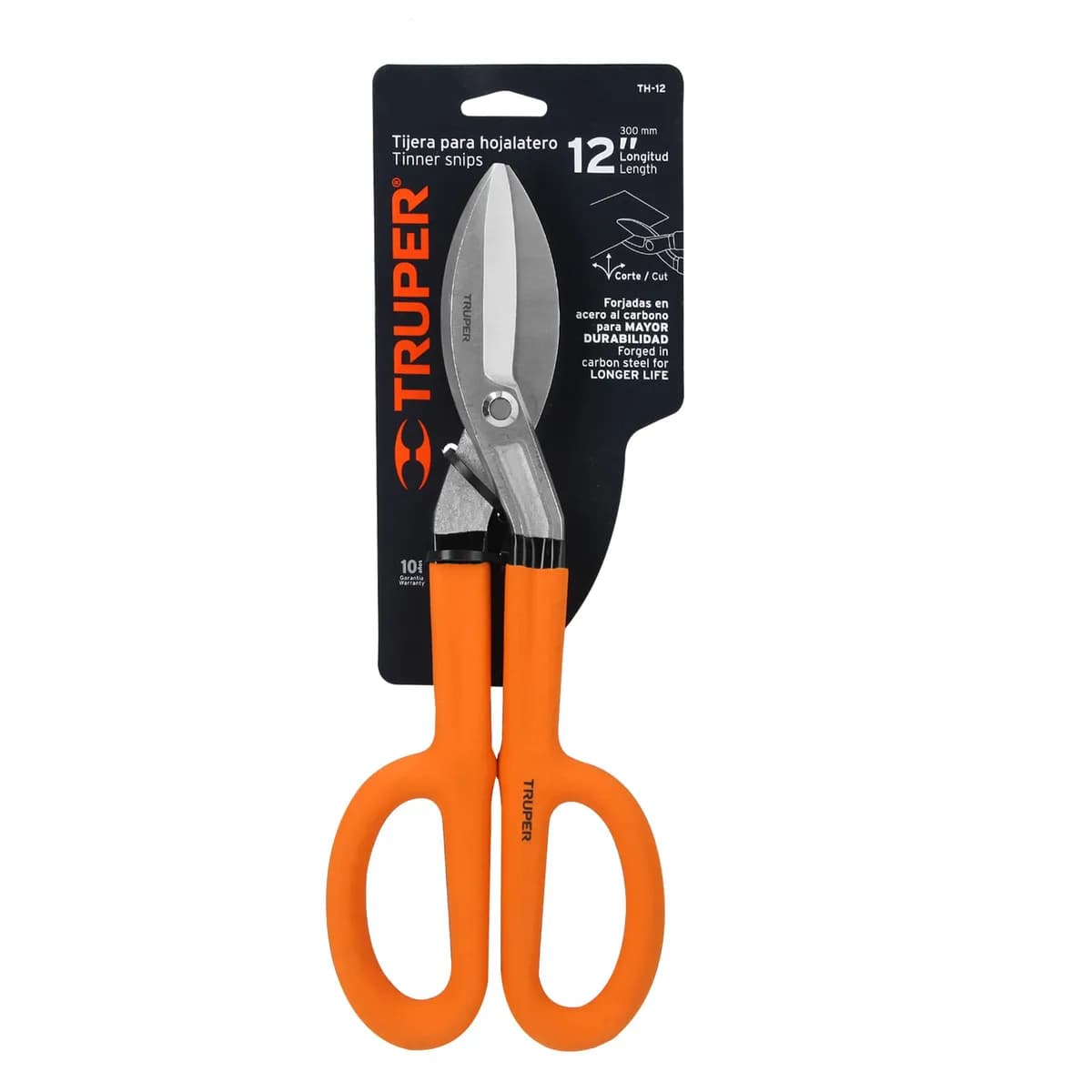 TIJERA HOJALATERO 12" TRUPER TH-12 18502