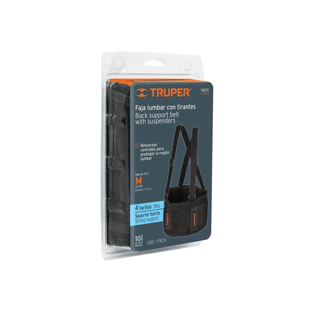 Faja Obrero TRUPER medium Ortopedica M FAJA-M 14237